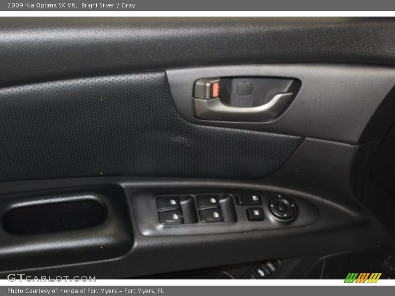 Bright Silver / Gray 2009 Kia Optima SX V6