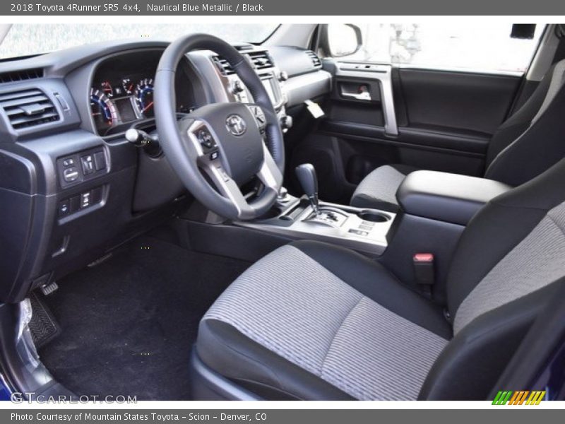 Nautical Blue Metallic / Black 2018 Toyota 4Runner SR5 4x4