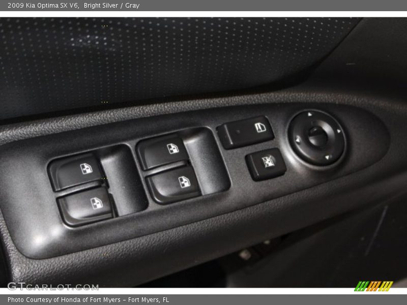 Bright Silver / Gray 2009 Kia Optima SX V6