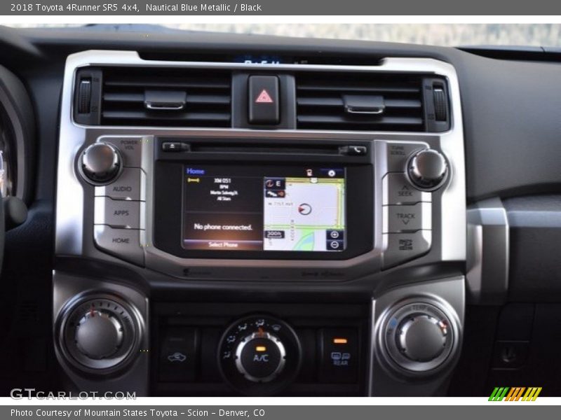 Nautical Blue Metallic / Black 2018 Toyota 4Runner SR5 4x4