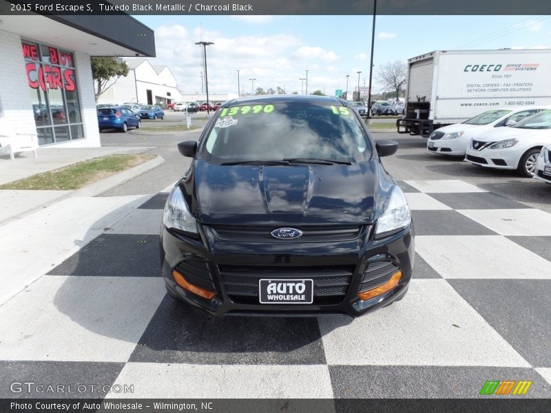 Tuxedo Black Metallic / Charcoal Black 2015 Ford Escape S