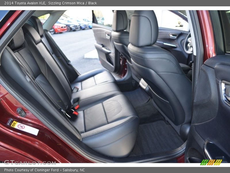 Sizzling Crimson Mica / Black 2014 Toyota Avalon XLE