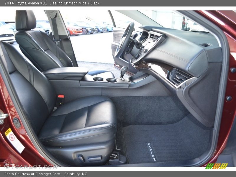 Sizzling Crimson Mica / Black 2014 Toyota Avalon XLE