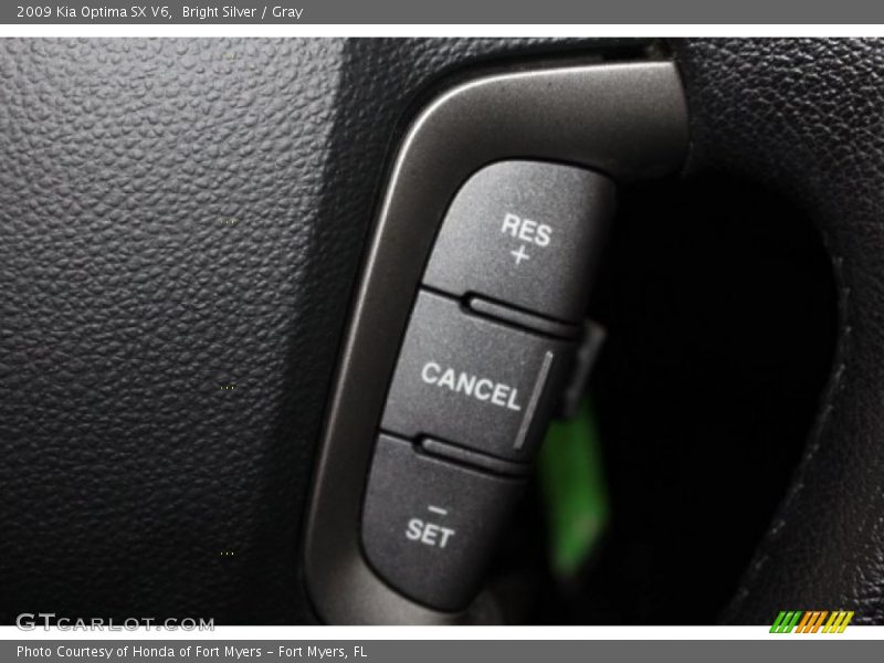 Bright Silver / Gray 2009 Kia Optima SX V6