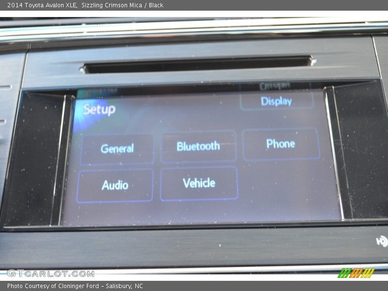 Sizzling Crimson Mica / Black 2014 Toyota Avalon XLE