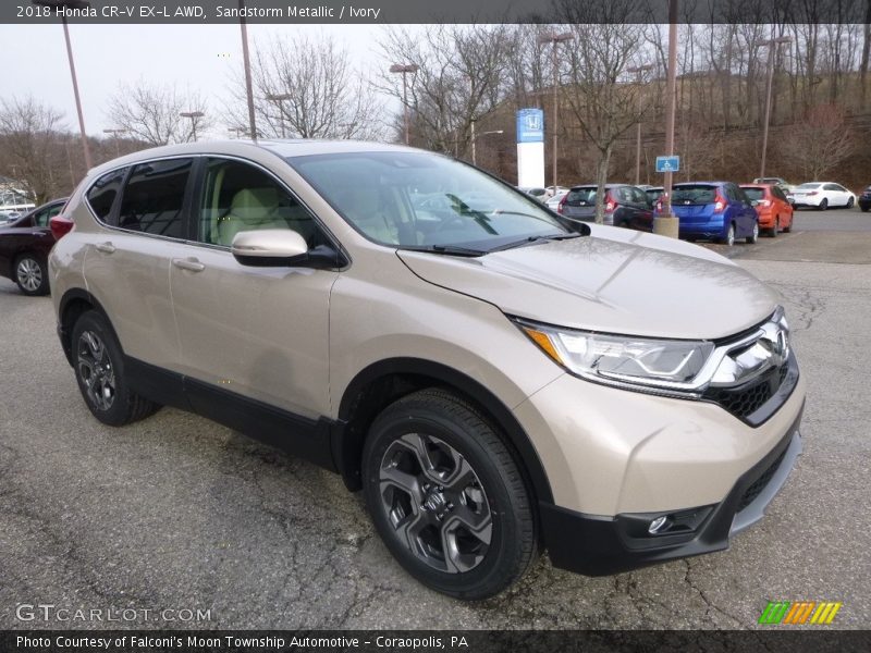 Front 3/4 View of 2018 CR-V EX-L AWD