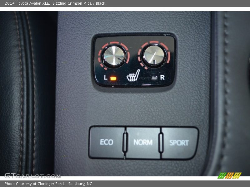 Sizzling Crimson Mica / Black 2014 Toyota Avalon XLE
