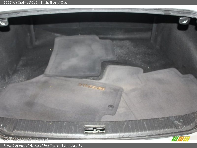 Bright Silver / Gray 2009 Kia Optima SX V6