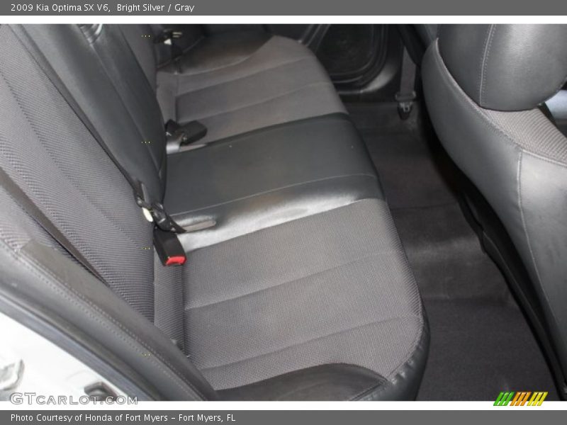 Bright Silver / Gray 2009 Kia Optima SX V6