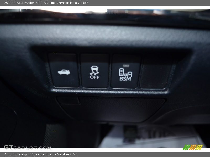 Sizzling Crimson Mica / Black 2014 Toyota Avalon XLE