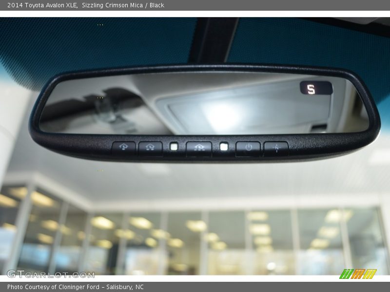 Sizzling Crimson Mica / Black 2014 Toyota Avalon XLE