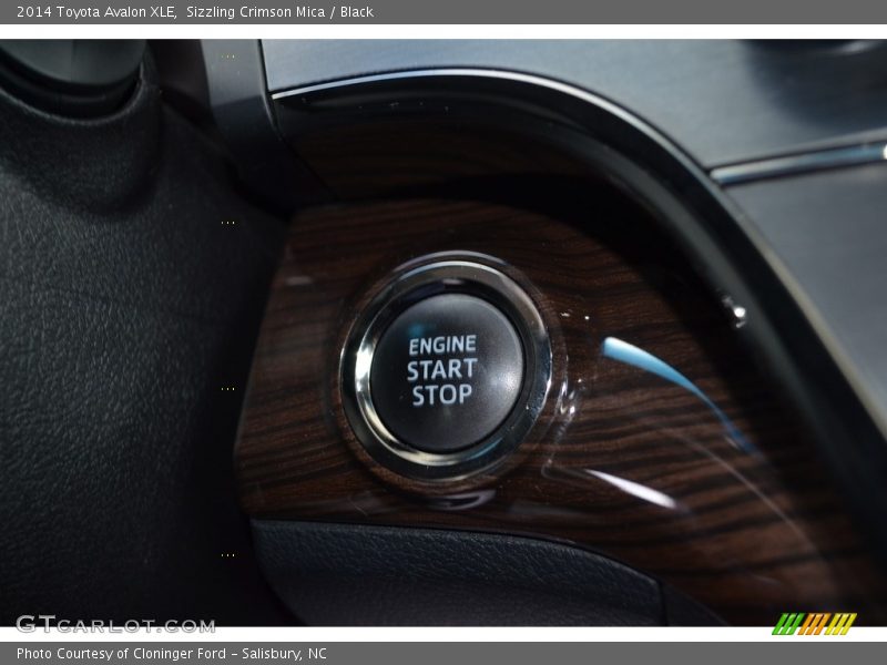 Sizzling Crimson Mica / Black 2014 Toyota Avalon XLE