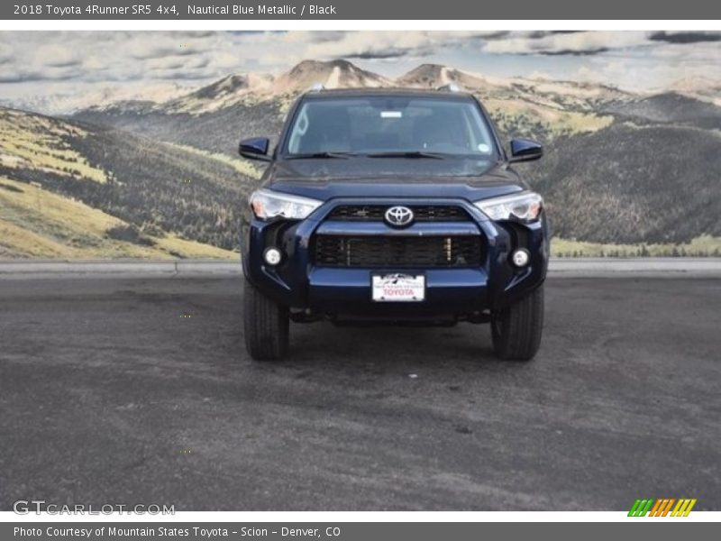 Nautical Blue Metallic / Black 2018 Toyota 4Runner SR5 4x4