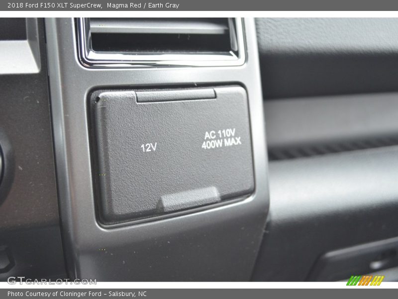 Magma Red / Earth Gray 2018 Ford F150 XLT SuperCrew