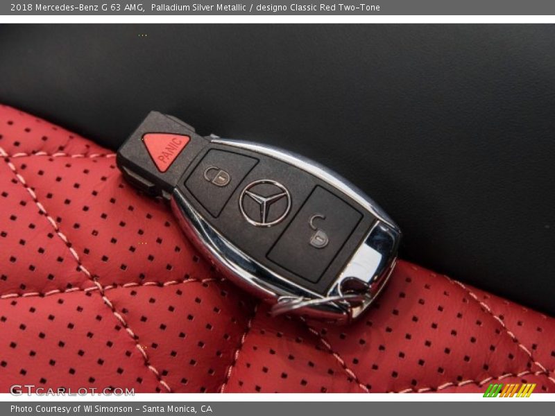 Keys of 2018 G 63 AMG