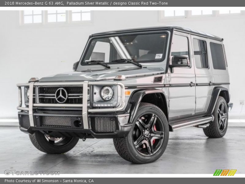  2018 G 63 AMG Palladium Silver Metallic