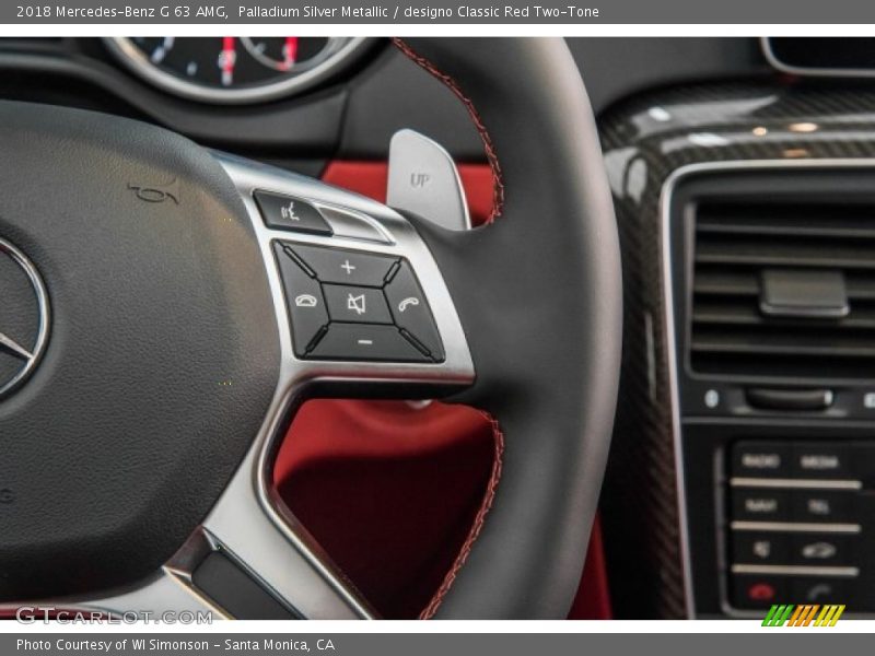 Controls of 2018 G 63 AMG