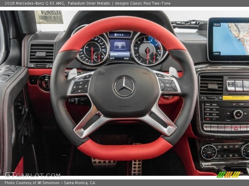  2018 G 63 AMG Steering Wheel