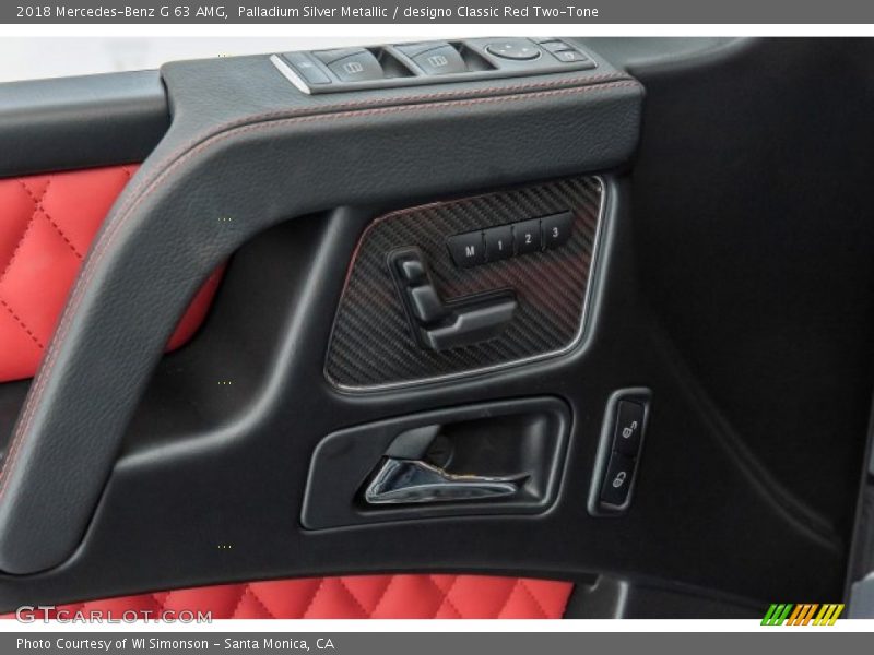 Controls of 2018 G 63 AMG