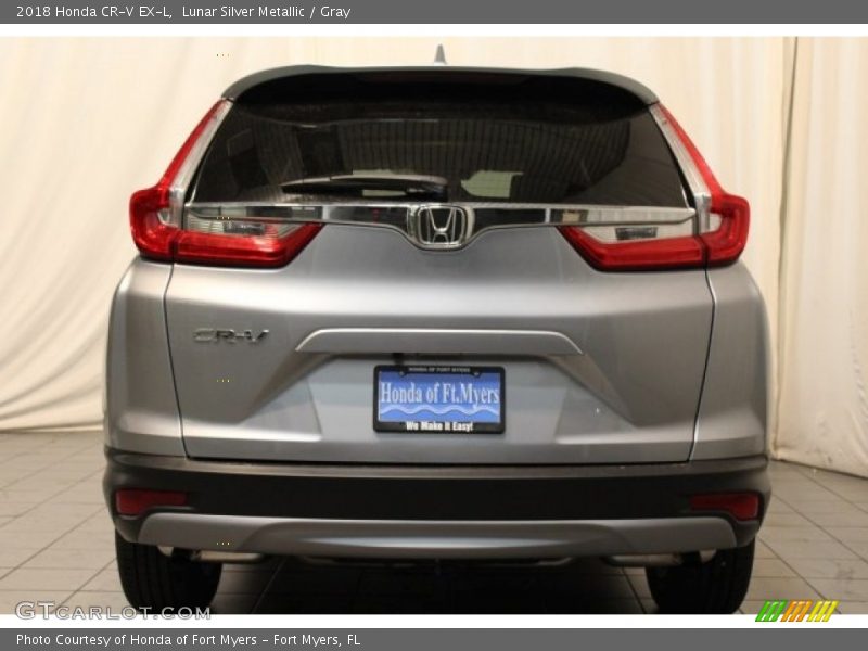 Lunar Silver Metallic / Gray 2018 Honda CR-V EX-L