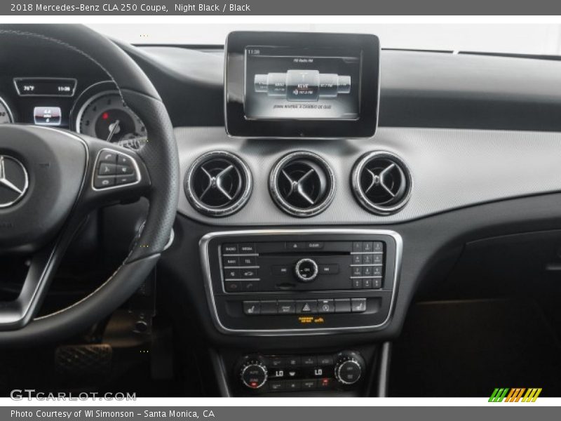 Night Black / Black 2018 Mercedes-Benz CLA 250 Coupe