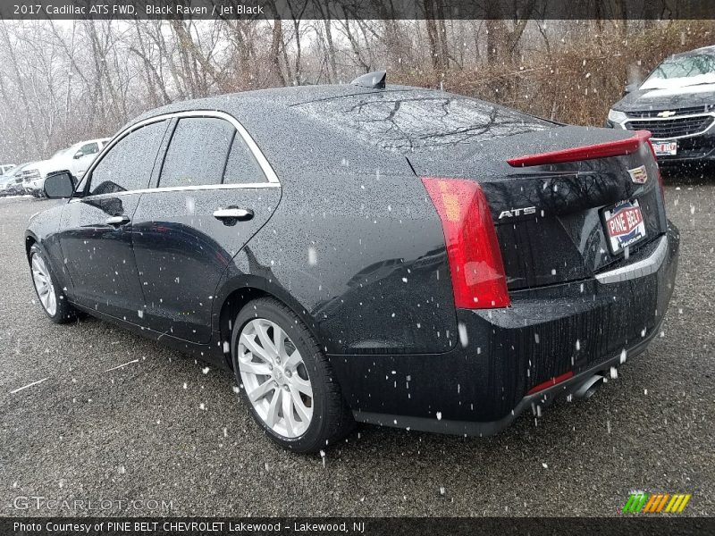 Black Raven / Jet Black 2017 Cadillac ATS FWD