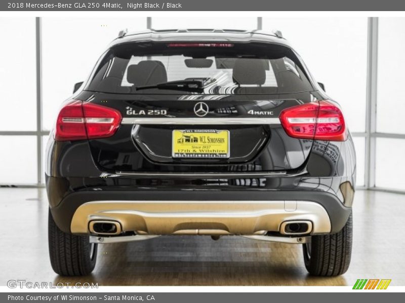 Night Black / Black 2018 Mercedes-Benz GLA 250 4Matic