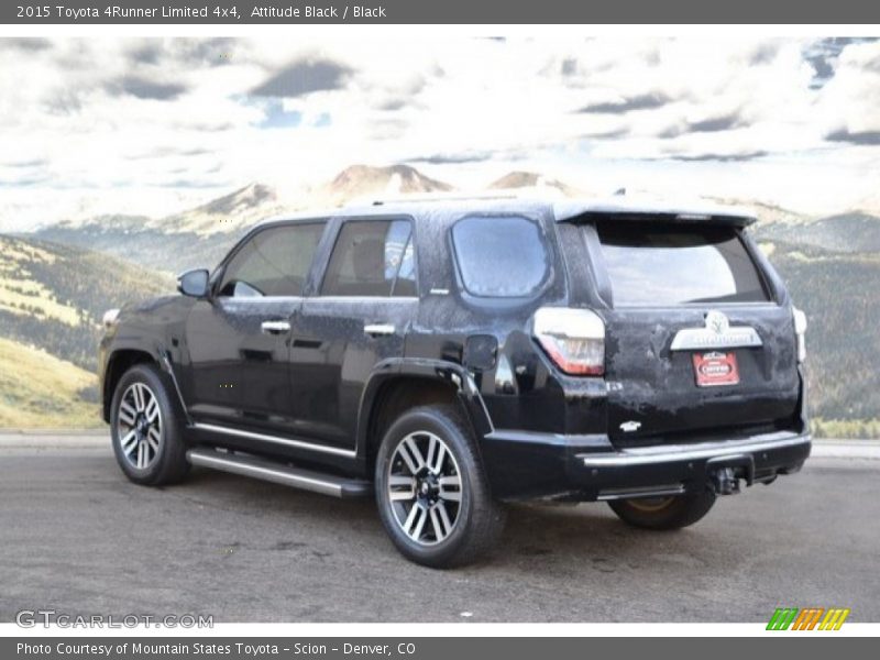 Attitude Black / Black 2015 Toyota 4Runner Limited 4x4