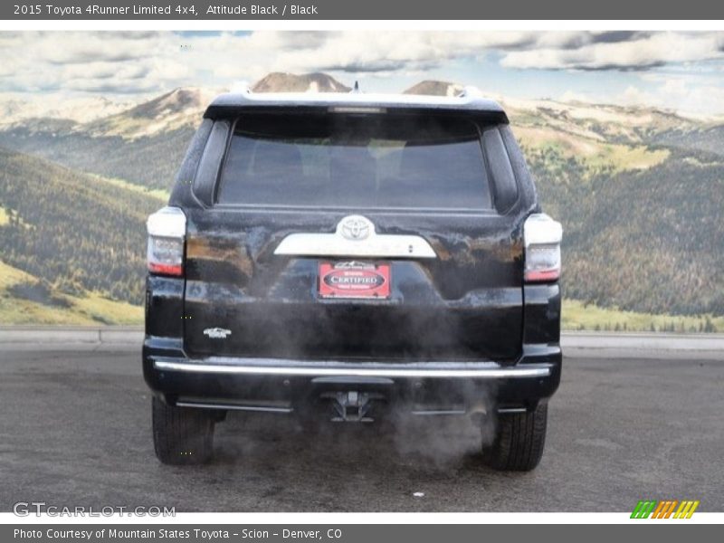 Attitude Black / Black 2015 Toyota 4Runner Limited 4x4