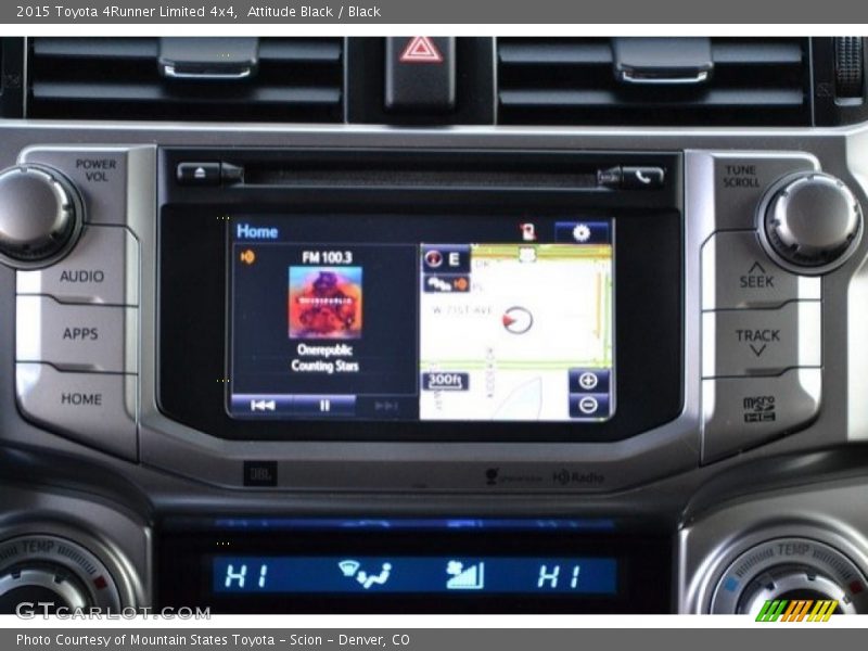 Attitude Black / Black 2015 Toyota 4Runner Limited 4x4