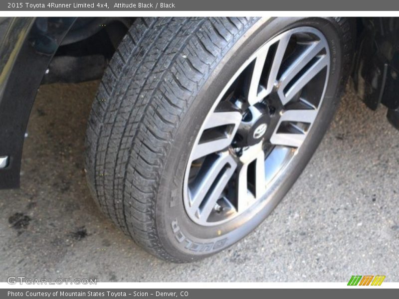 Attitude Black / Black 2015 Toyota 4Runner Limited 4x4