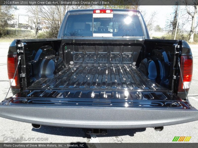 Brilliant Black Crystal Pearl / Black 2018 Ram 1500 Night Crew Cab 4x4