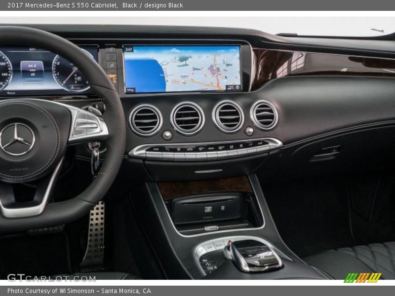 Black / designo Black 2017 Mercedes-Benz S 550 Cabriolet