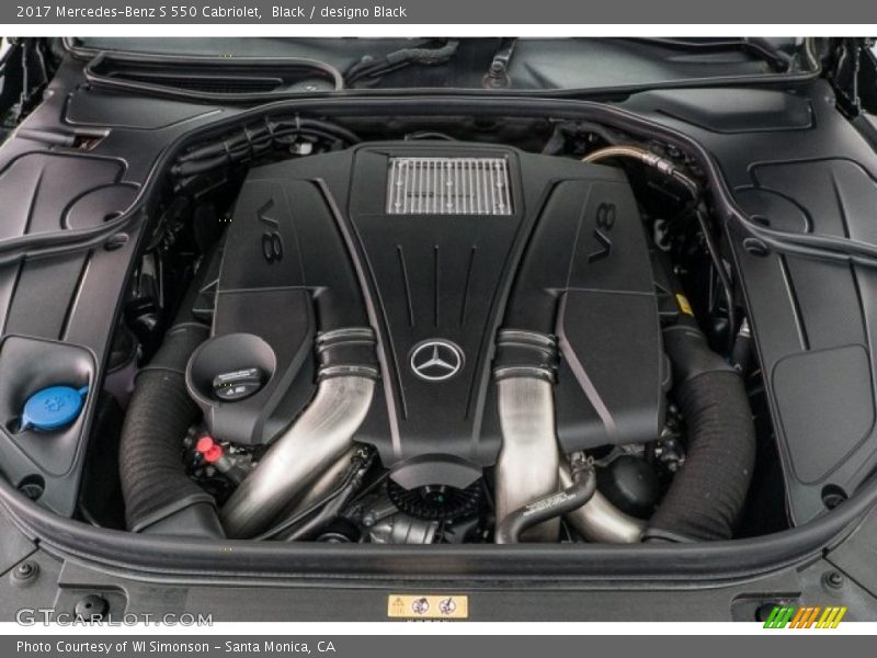 Black / designo Black 2017 Mercedes-Benz S 550 Cabriolet
