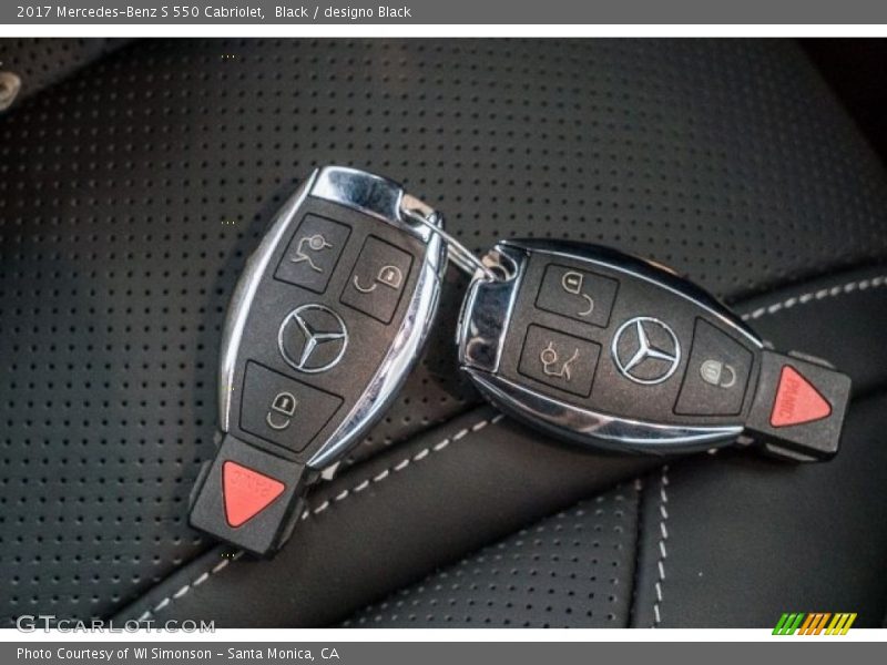 Black / designo Black 2017 Mercedes-Benz S 550 Cabriolet