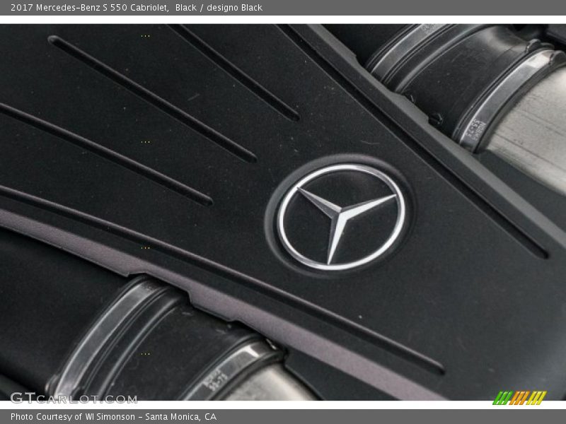 Black / designo Black 2017 Mercedes-Benz S 550 Cabriolet