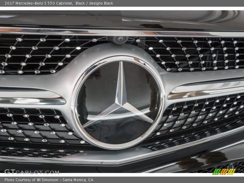 Black / designo Black 2017 Mercedes-Benz S 550 Cabriolet