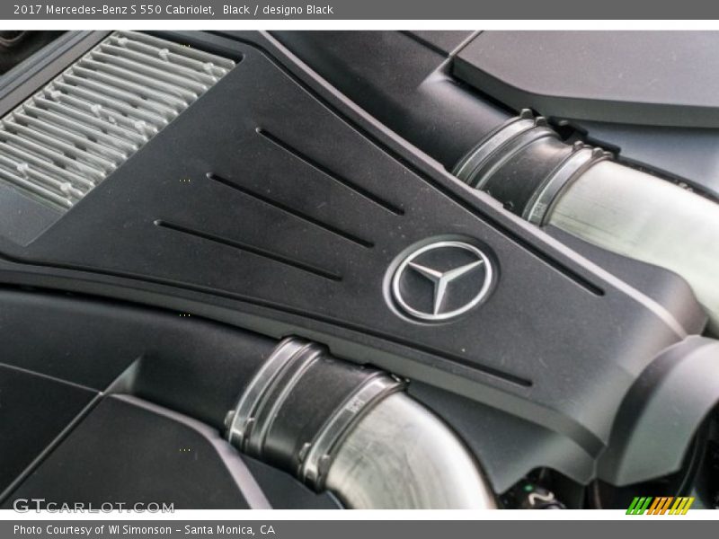 Black / designo Black 2017 Mercedes-Benz S 550 Cabriolet