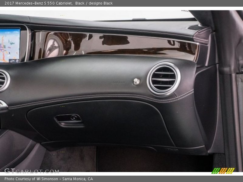 Black / designo Black 2017 Mercedes-Benz S 550 Cabriolet