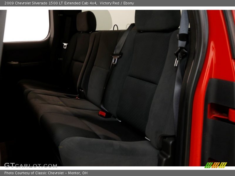 Victory Red / Ebony 2009 Chevrolet Silverado 1500 LT Extended Cab 4x4