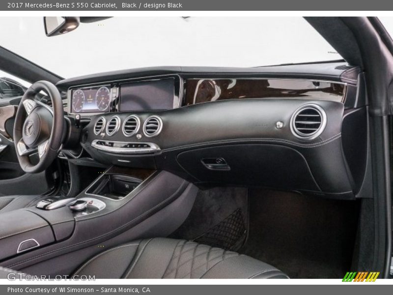 Black / designo Black 2017 Mercedes-Benz S 550 Cabriolet