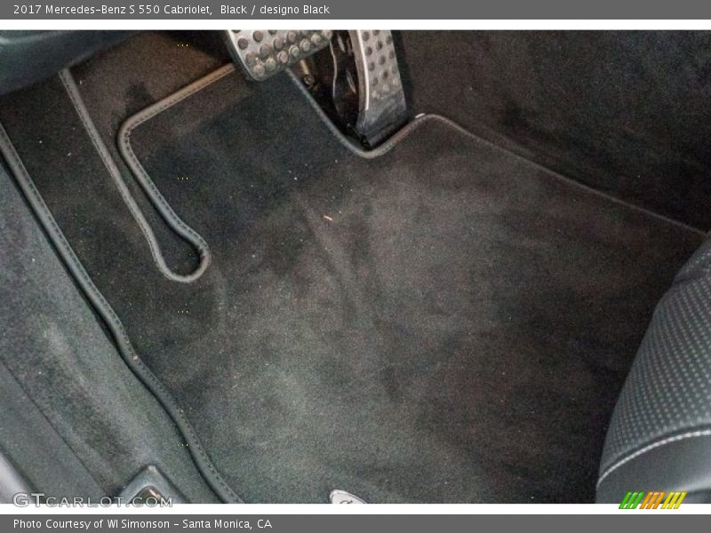 Black / designo Black 2017 Mercedes-Benz S 550 Cabriolet