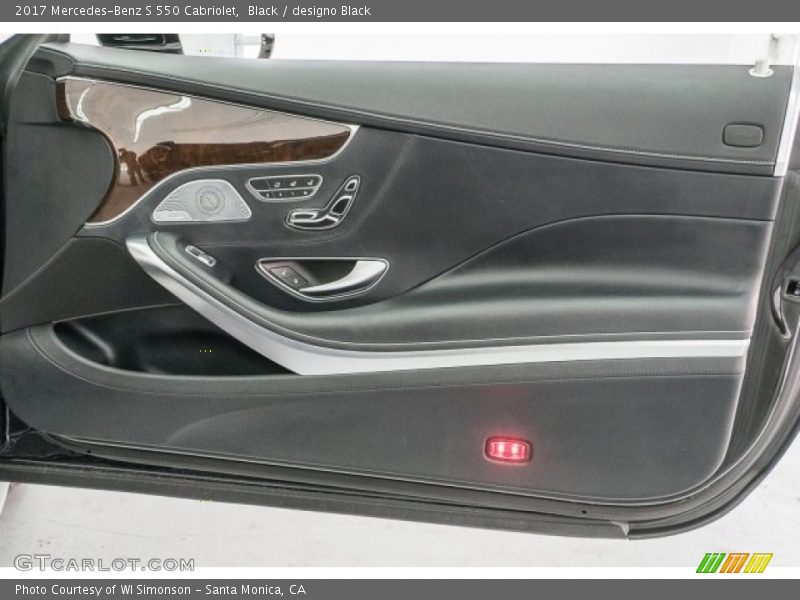 Black / designo Black 2017 Mercedes-Benz S 550 Cabriolet