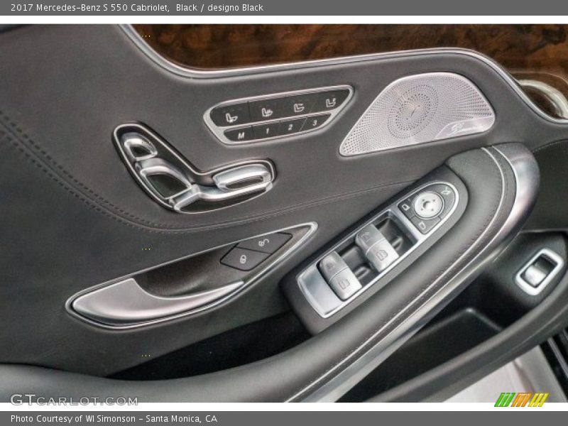 Black / designo Black 2017 Mercedes-Benz S 550 Cabriolet
