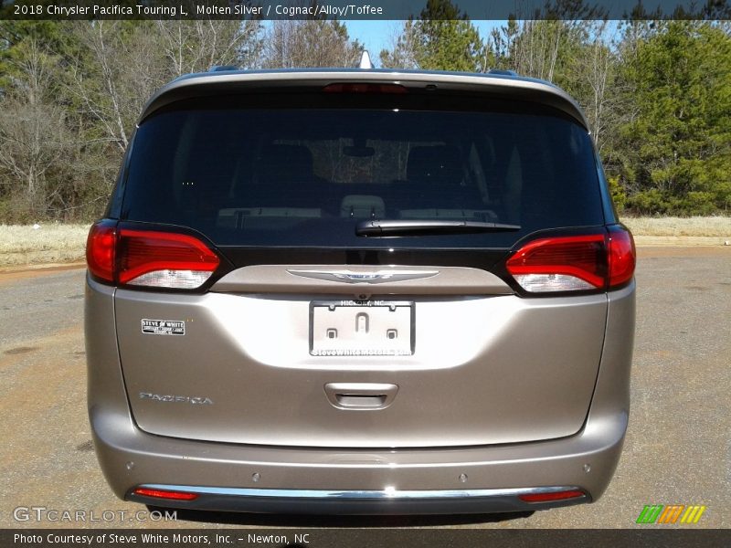Molten Silver / Cognac/Alloy/Toffee 2018 Chrysler Pacifica Touring L