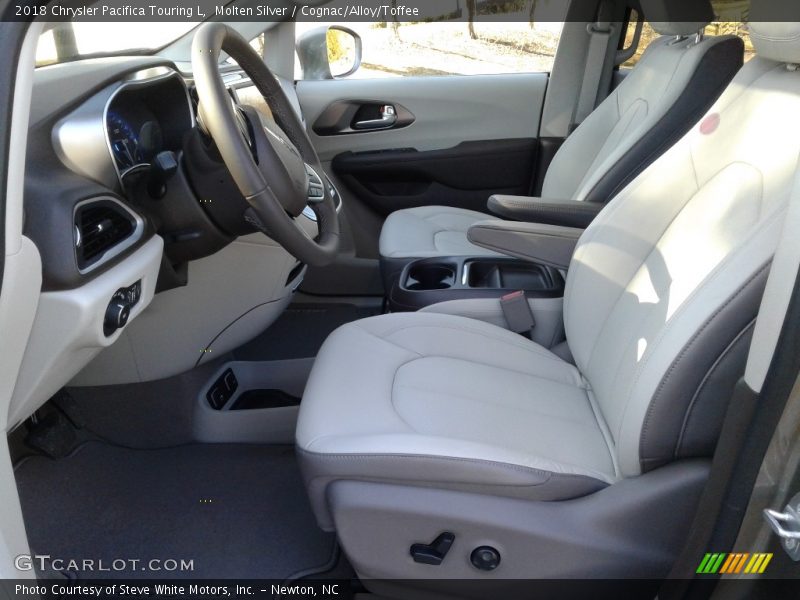 Molten Silver / Cognac/Alloy/Toffee 2018 Chrysler Pacifica Touring L