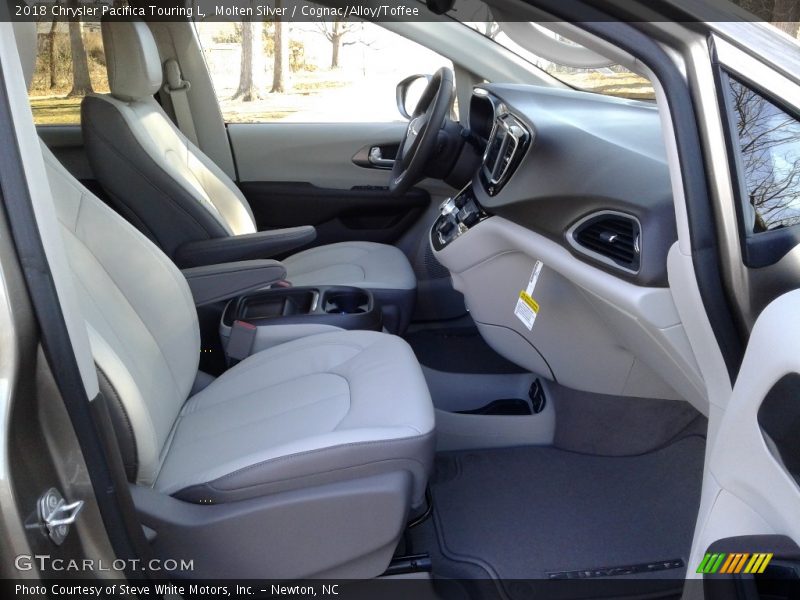 Molten Silver / Cognac/Alloy/Toffee 2018 Chrysler Pacifica Touring L