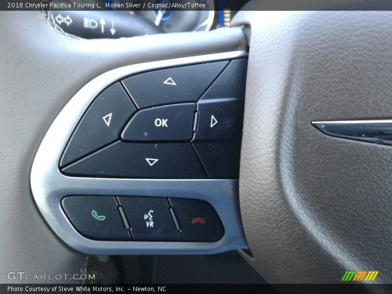 Molten Silver / Cognac/Alloy/Toffee 2018 Chrysler Pacifica Touring L