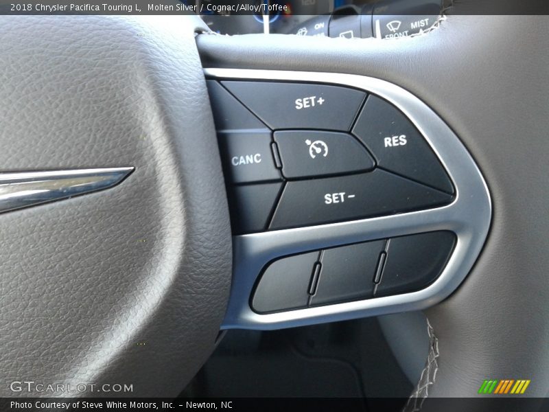 Molten Silver / Cognac/Alloy/Toffee 2018 Chrysler Pacifica Touring L