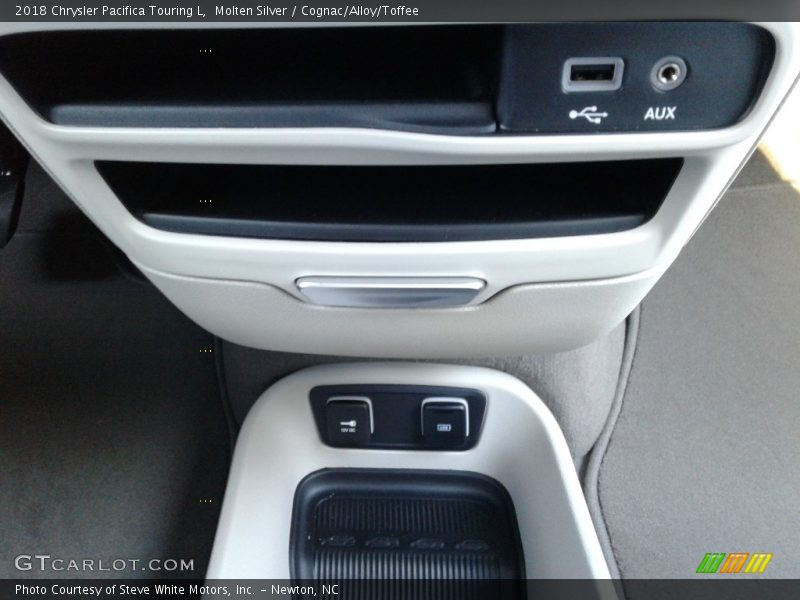 Molten Silver / Cognac/Alloy/Toffee 2018 Chrysler Pacifica Touring L